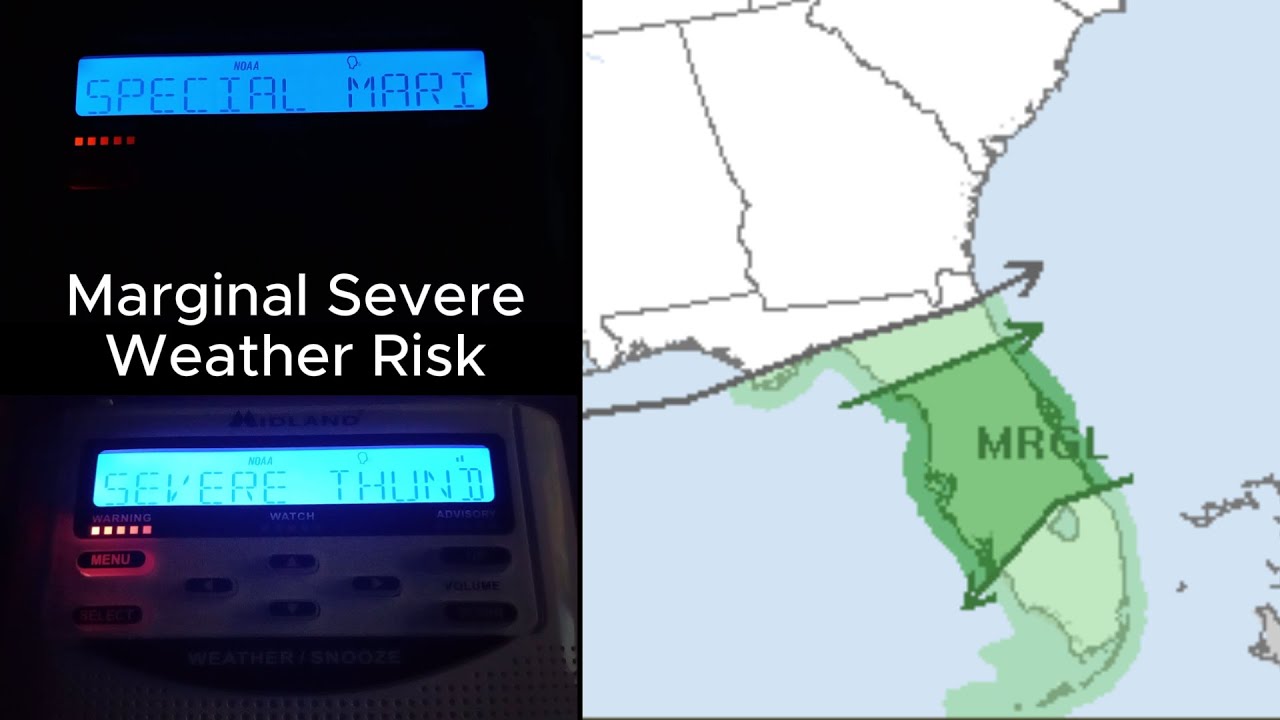 Marginal Severe Weather | December 7 2025 | EAS #15-18