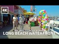 [4K] LONG BEACH - Walking Long Beach Waterfront, Los Angeles County, California, USA - 4K UHD