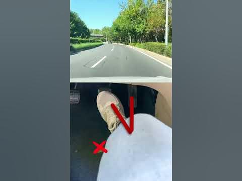 Applying the brakes correctly is the key to safe driving! Beginners