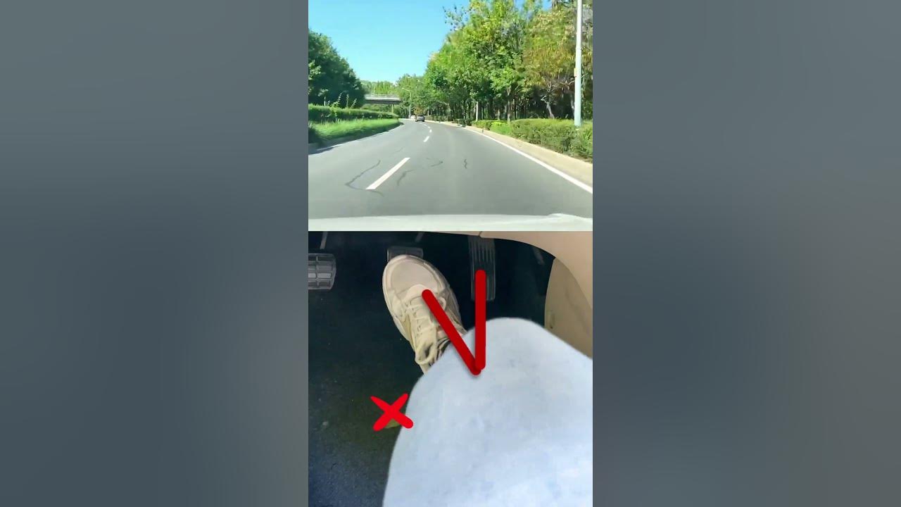 Applying the brakes correctly is the key to safe driving! Beginners