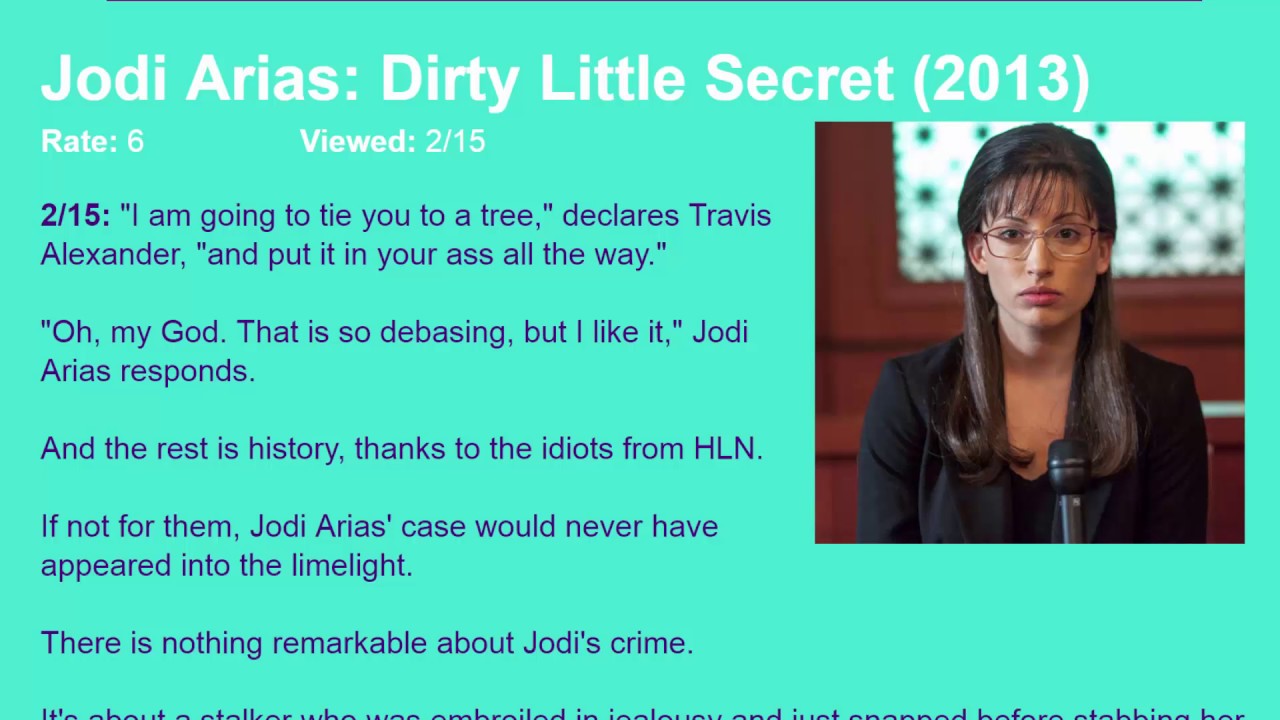 Movie Review Jodi Arias Dirty Little Secret (2013) [HD] YouTube