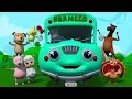 Wheels On The Bus | Nursery Rhymes | Farmees | Kids Songs | Childrens Video