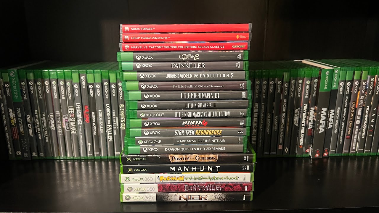 Game haul from Amazon. Xbox/Xbox 360/Xbox One/Series X and Nintendo Switch.