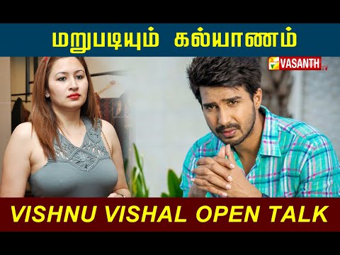 Video Actor vishnu Vishal open talk | press meet | vasanth tv - youtube