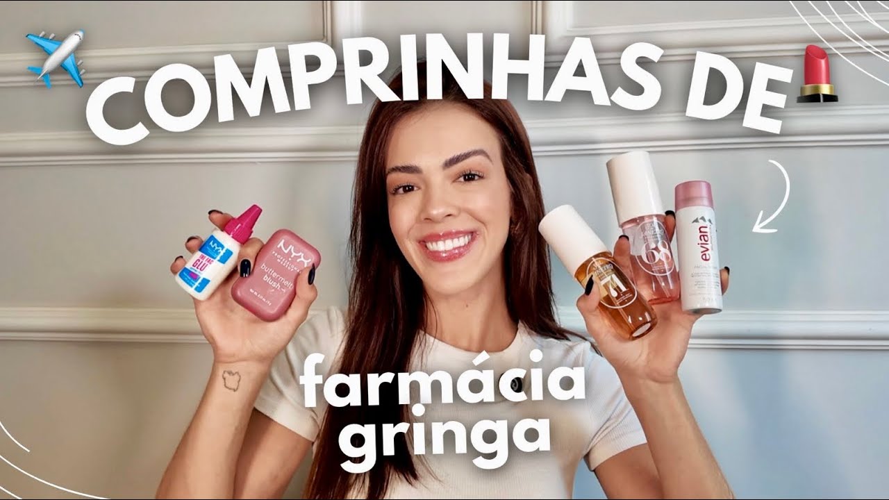 COMPRINHAS DE FARMÁCIA DE VIAGEM para EUROPA