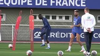 France train ahead of Netherlands test in Euro 2024 qualifier