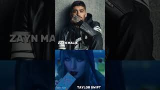 Zayn Malik Vs Taylor swift Auto tune vs Live vocals #shorts