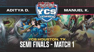 2025 North America YCS Houston, TX// Semi Final 1 - Aditya D. vs. Manuel K.