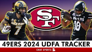 San Francisco 49ers UDFA Tracker: Full List of UDFAs 49ers Signed After NFL Draft Ft. Cody Schrader