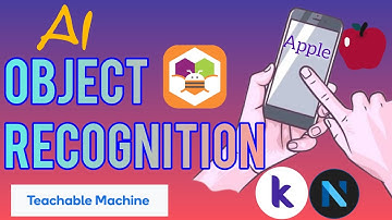 Creating an AI object Recognition App with MIT App Inventor | Teachable Machine |
