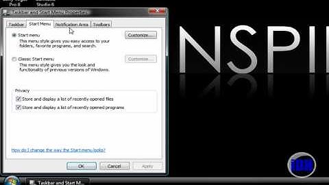 How To Get The Run Command In The Vista Start Menu