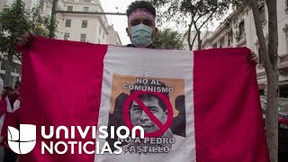 Massive March Held In Peru To Support Democracy And Reject Communism