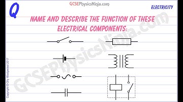 Electrical Components Symbols - Electric Circuits - GCSE Physics