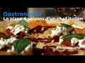 Gastronomie  la pizza 4 saisons dun chef italien