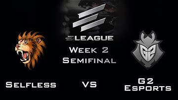 ELEAGUE CS:GO Highlights | Week 2 | G2 Esports vs. Selfless | Semifinal | Game 1 of Bo3 | Cache