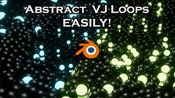 Abstract VJ Loop - Blender Tutorial
