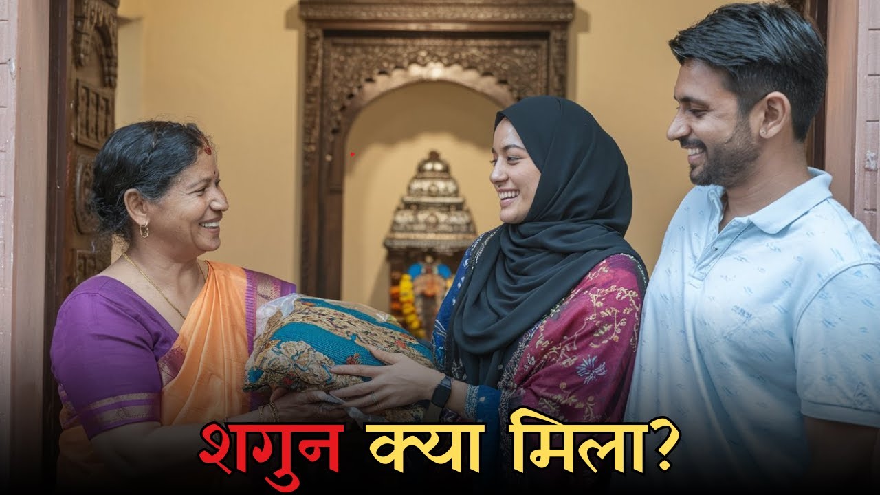 हिन्दू सास ने मुस्लिम बहु को शगुन में क्या दिया? || Hindu Muslim Love Story || Couple Vlogs