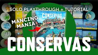 CONSERVAS | Board Game Solo Playthrough & Tutorial (English Subtitles) screenshot 4