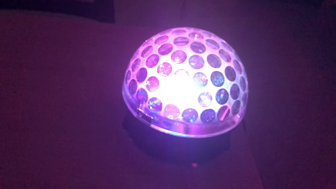 IBIZA ASTRO-BAT RGBA LED LICHT EFFEKT AKKU PARTY DISCO CLUB DEKO MUSIK 