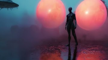 Alien World Unveiled: Cinematic Slow-Motion Sci-Fi Encounter 🌌