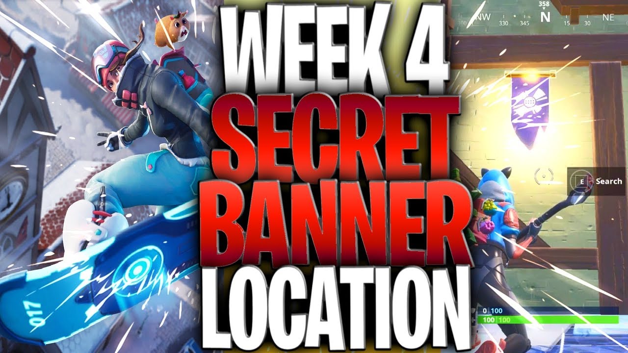 secret banner week 4 season 7 location fortnite battle royale week 4 secret battle star replaced - hidden locations in fortnite season 7