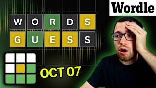 Tricky Solve | FGK Plays Wordle (October 7, 2026)