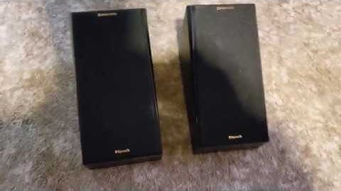 Klipsch rp-500sa(unboxing)