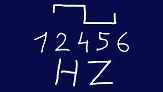 12456 hz square