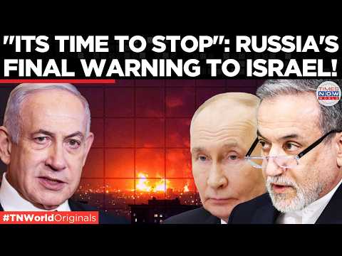 NUKE WAR ON EDGE? Russia Hits Out at Israel After Iranian Nuclear Site Attacked | US-Iran War