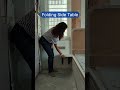 Folding side table design #shorts