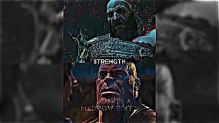 Kratos Vs Thanos || Who is Stronger 1v1