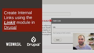 Create Internal Links using the Linkit module in Drupal