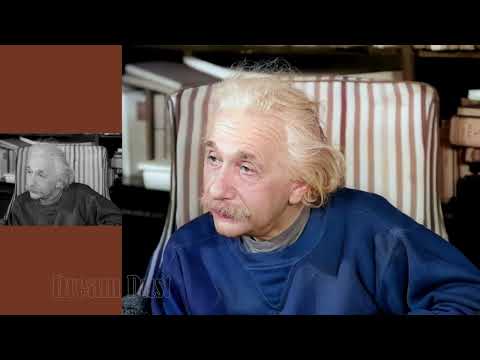 ATOMIC POWER, Albert Einstein and Leo Szilard, Color Video