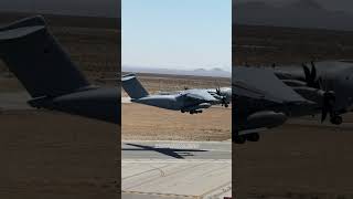 German A400 headed home after visiting Mojave Air and Space Port! #a400