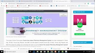 Free Download Oracle Free Project With Source Code Pharmacy Management System
