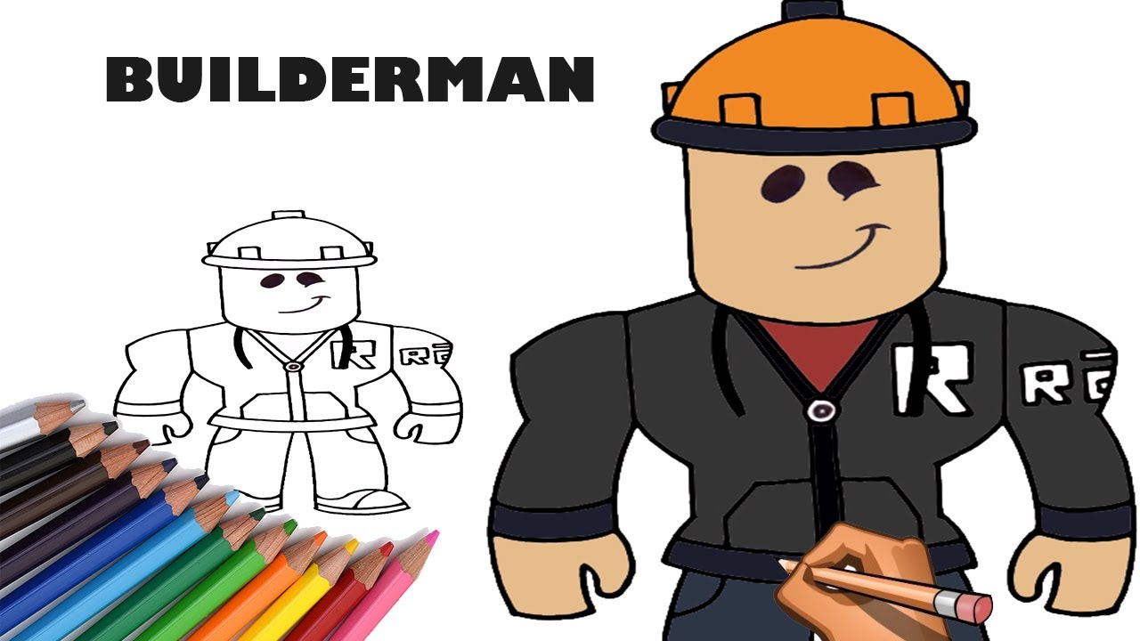 My drawing of Builderman