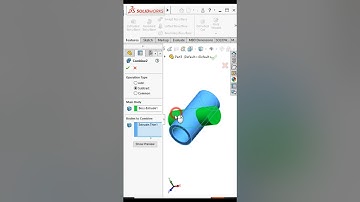 How to use Solidworks Combine Feature?