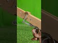 Simple mechanisms trigger wooden slingshot#woodscraft #wooddesigner #tools
