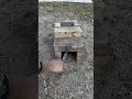 Brick Stove Building in Action: Fire and Boiling Water Made Easy!