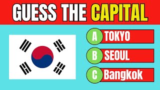 GUESS 100 CAPITAL QUIZZ | Can you Guess the Capital Cities of the World