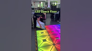 Cool #leddancefloor #dancefloor #ledfloor #partydecorationideas #djfloor #weddingdecor