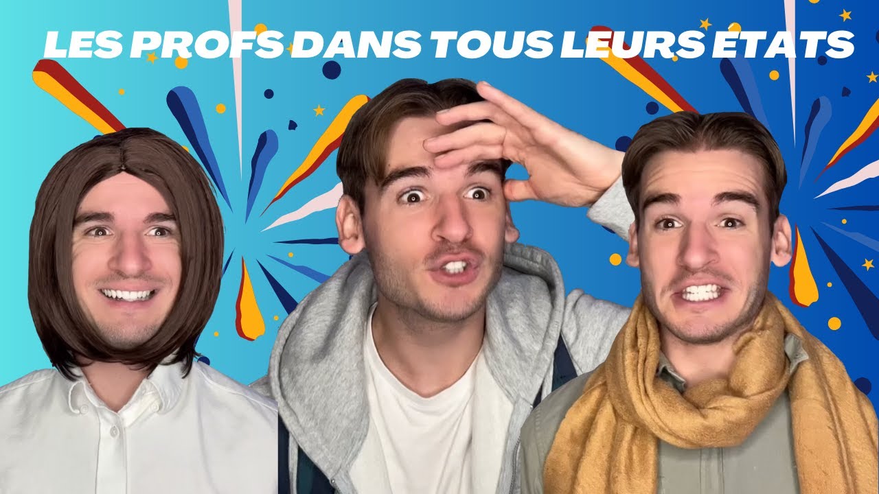 LES PROFS DANS TOUS LEURS ÉTATS 🤪 adrian_cqrt COMPILATION