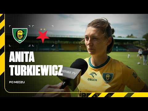Anita Turkiewicz po meczu GKS Katowice - Slavia Praga 1:5 (25.07.2026)