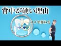 背中が硬い本当の理由。深層筋が“働く感覚”を失っている。｜217
