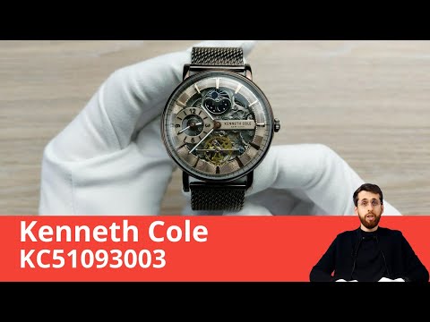 Cкелетон с двойным временем / Kenneth Cole KC51093003