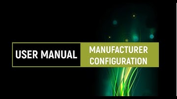 IT Asset Management - Tutorial 1 Manufacturer Configuration