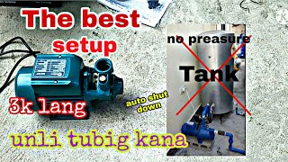 How to install water pump without pressure tank | DIY