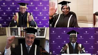 Pre-Recorded Virtual Graduation video - October 2020