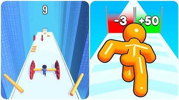 Tall man Run Vs Roof Rails Update Gameplay