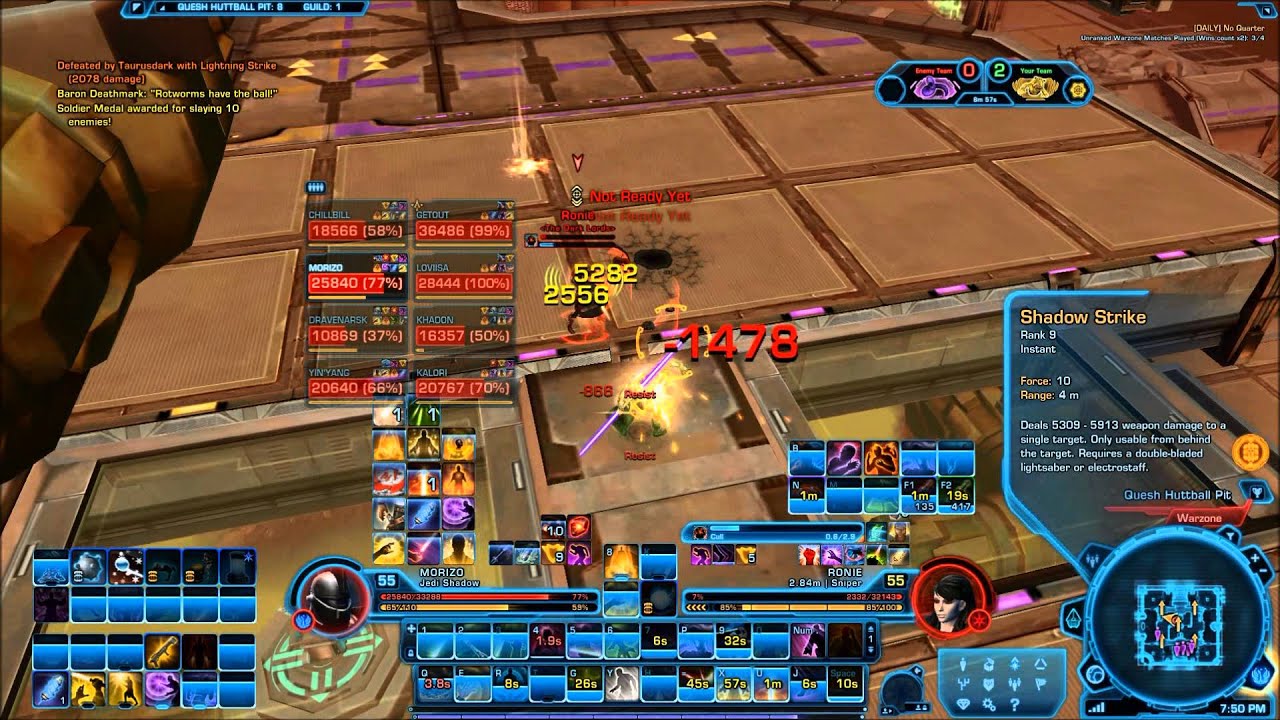 Quesh Huttball madness!